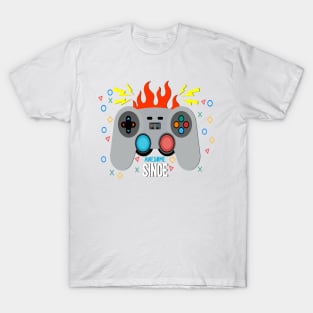 Unleash Your Gaming Skills with the Power of the Gamepad - The Ultimate Video Gaming Experience T-Shirt